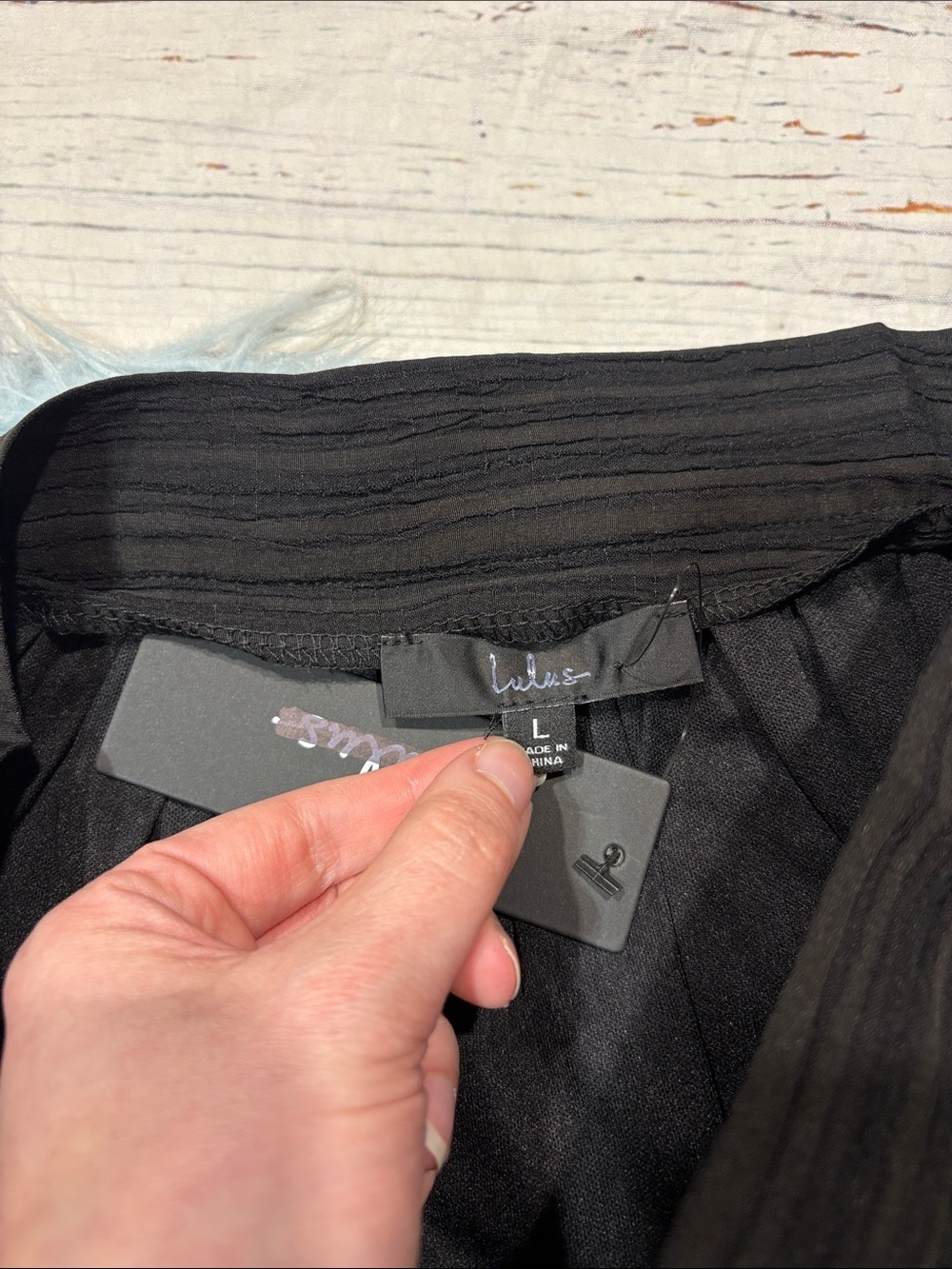 NWT Lulus Midsummer Memories Black Mid-Rise Maxi Skirt - Picture 3 of 7